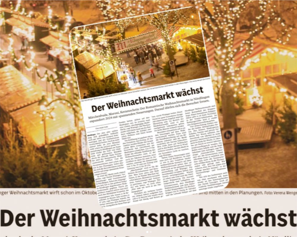 Der Weihnachtsmarkt wächst